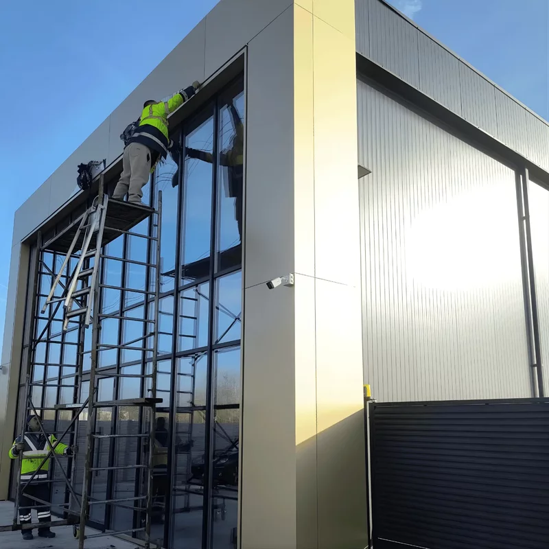 Fatade ventilate si solutii din aluminiu pentru constructii | Alcotek